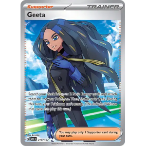 Scarlet & Violet Obsidian Flames 218/197 - Geeta [Ultra Rare]