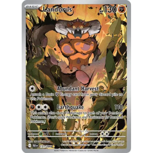 Scarlet & Violet - Black Bolt 131/086 - Landorus [Illustration Rare]