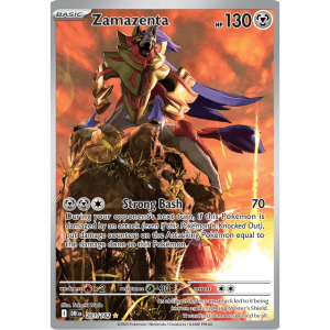 Scarlet & Violet - Destined Rivals 201/182 - Zamazenta [Illustration Rare]